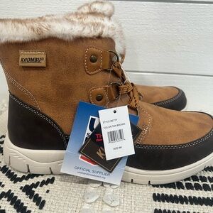 Khombu Chestnut and Chocolate Boots